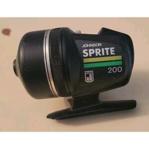Johnson Sprite 200 Ultralight Reel with Drag Made in USA Nice Condition